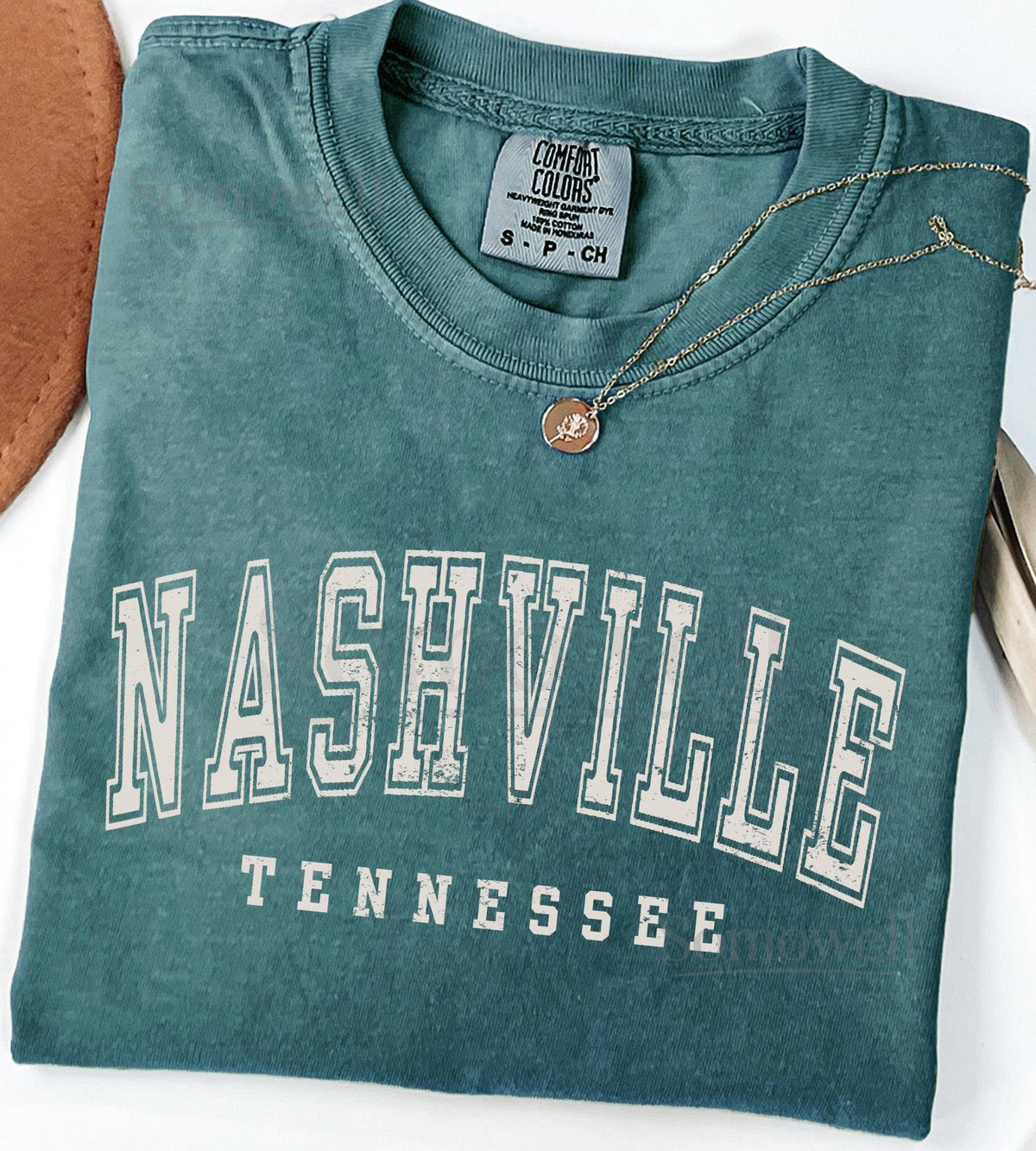 Nashville Tennessee Comfort Colors Tshirt Gift Tee_354
