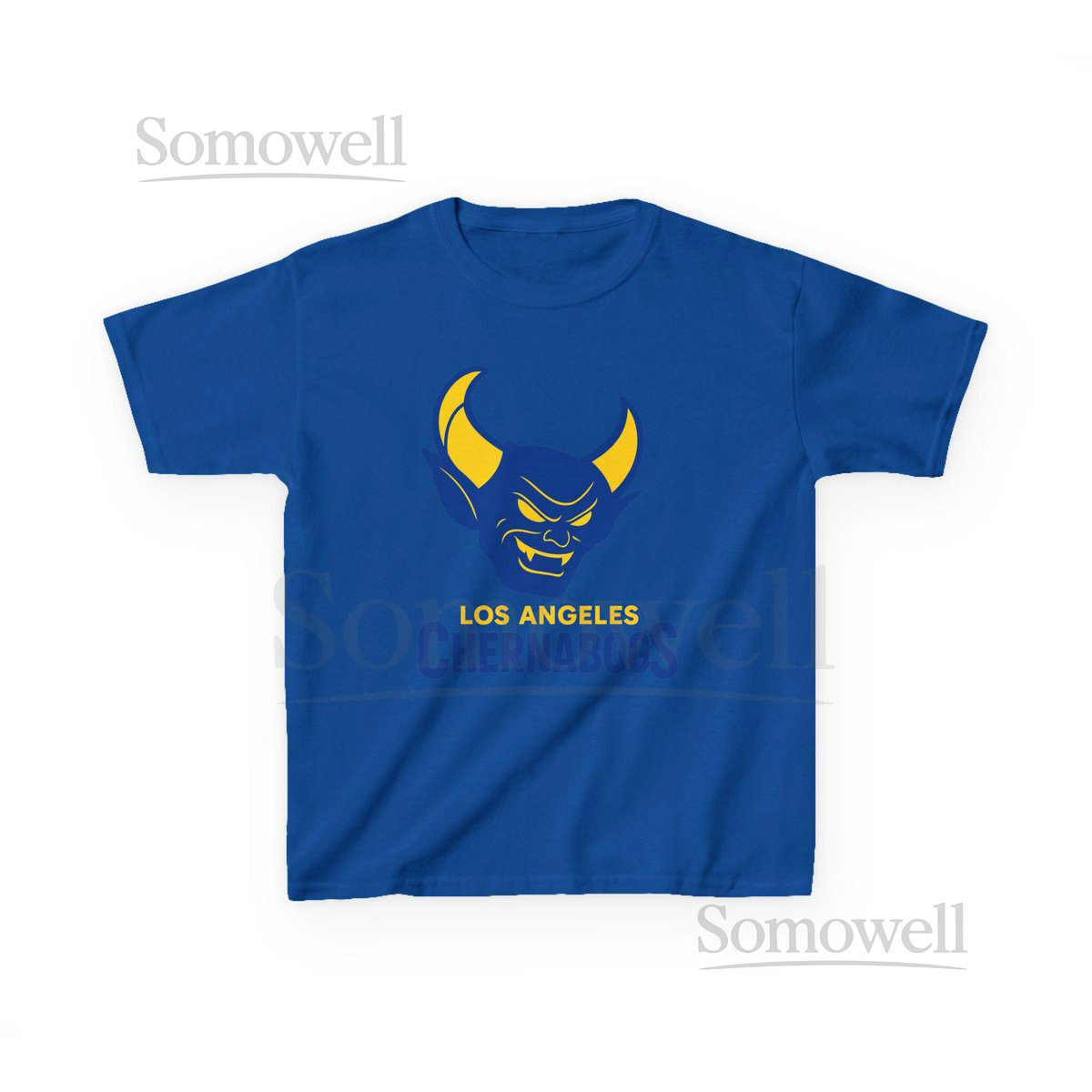 LOS ANGELES CHERNABOGS Kids Tee - Rams Pro Football Fantasia T-Shirt - Disney Parks Disney World Disneyland Trip Cotton Graphic Tee_529