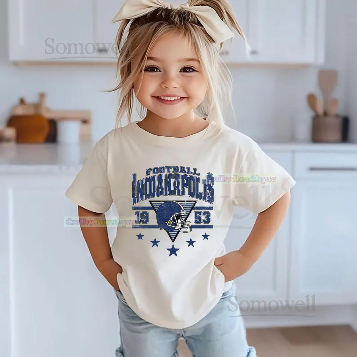 Indianapolis Football Toddler T-Shirt Indianapolis Vintage Football Shirt Indianapolis Football Crewneck Indianapolis Game Day Fan_528