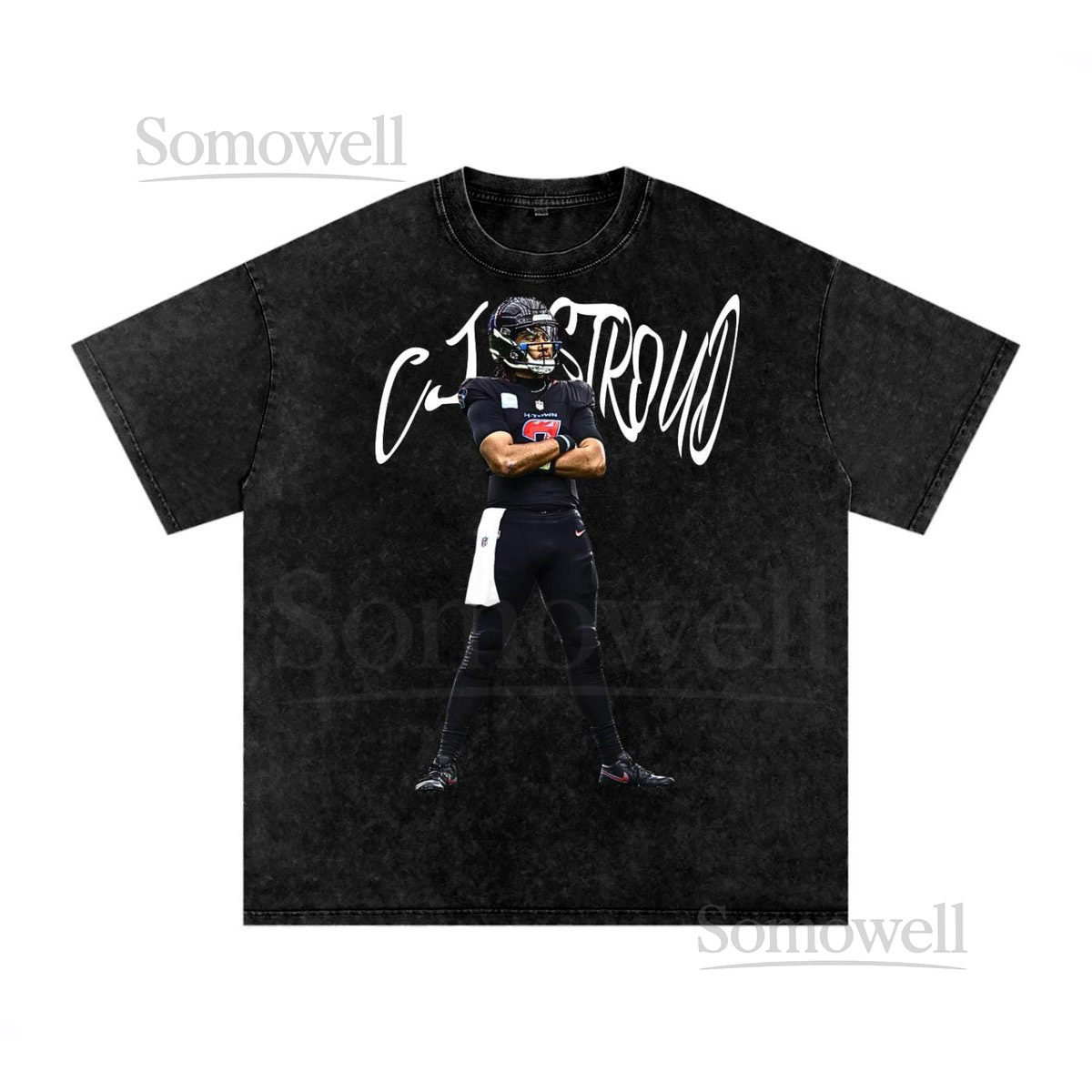 CJ STROUD Shirt Football Shirt Classic 90s Graphic _37