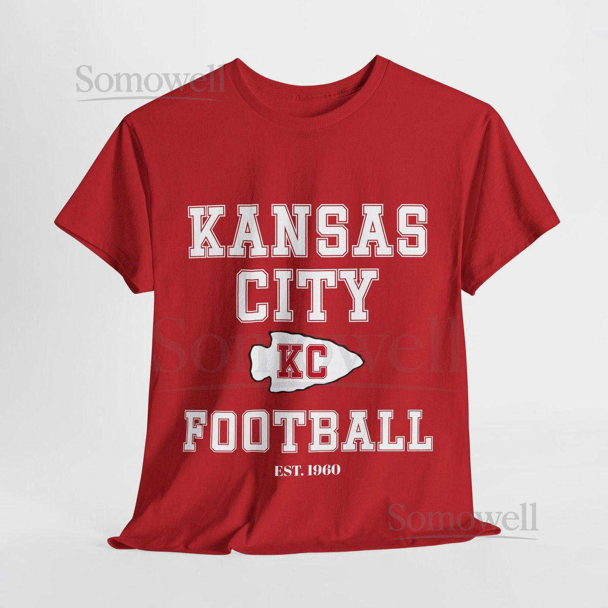 Kansas City Chiefs Tee Chiefs T-Shirt for Gameday Apparel and Fans Gift Idea for Football Lovers NFL Tee Kansas City_307