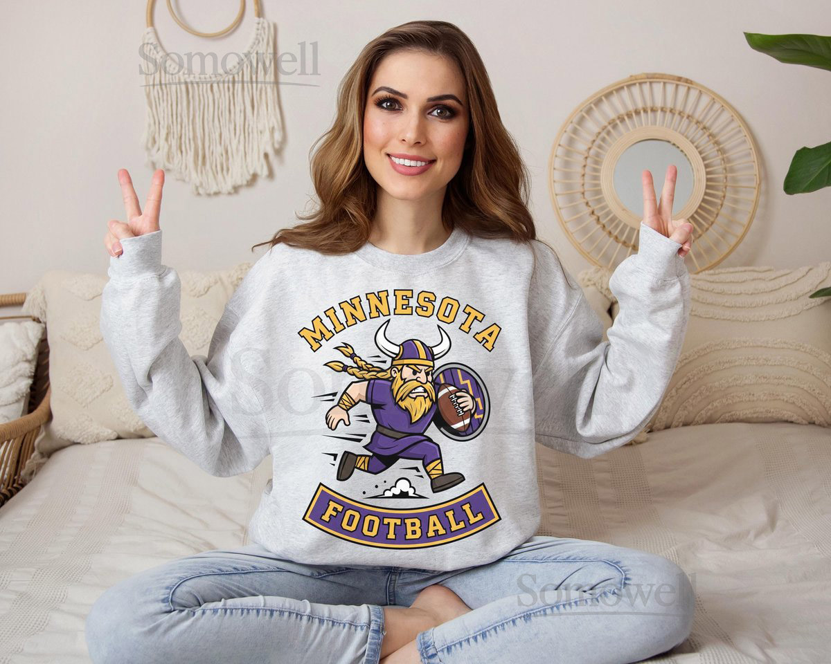 Vintage Minnesota T-Shirt Retro Football Mascot Graphic_912