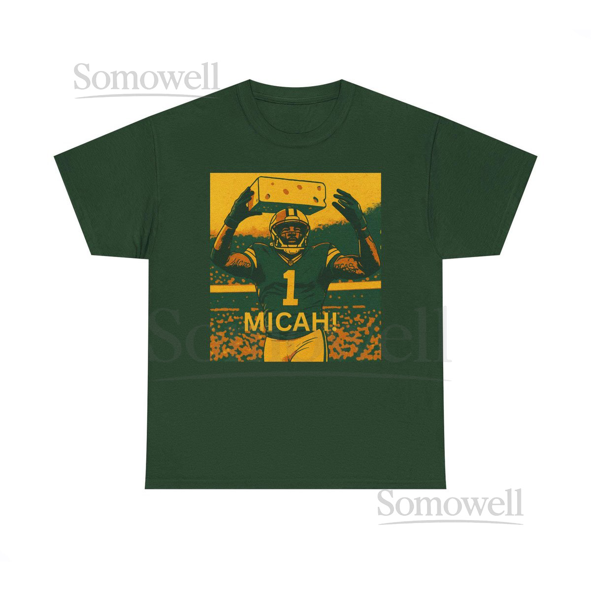 Micah Parsons Green Bay Packers T-Shirt Sports Fan Apparel_594