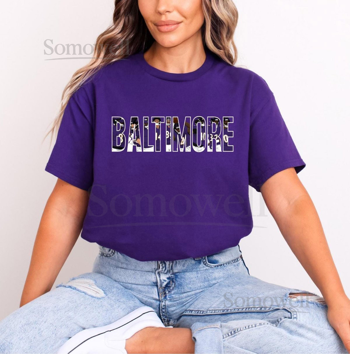 Baltimore Football Unisex Softstyle T-Shirt_127