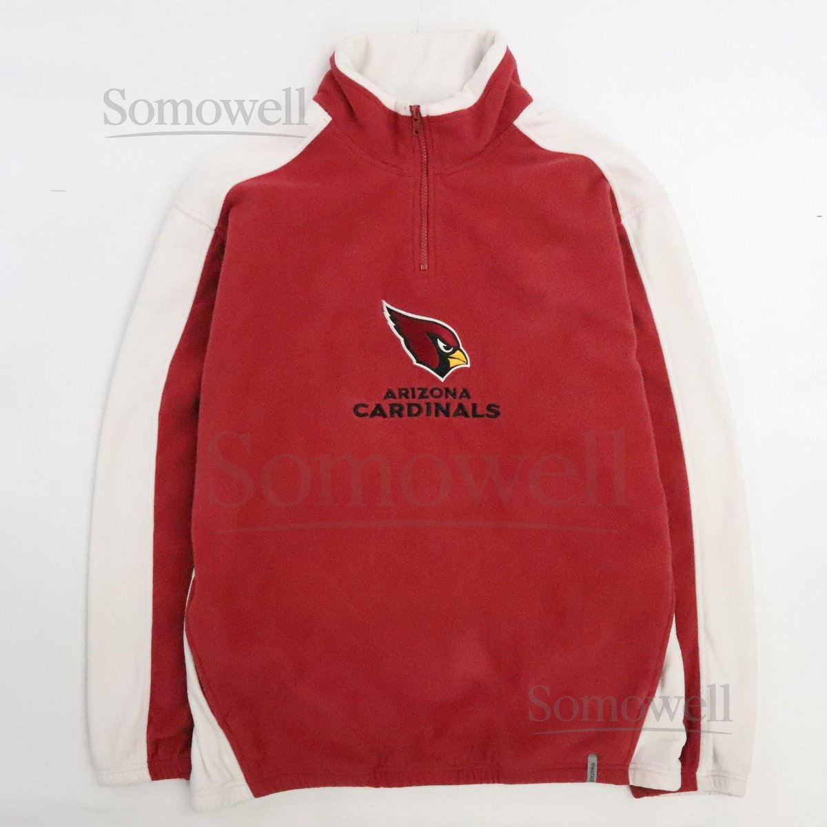 Arizona Cardinals Reebok 14 Zip Fleece Jacket Size XL NFL_43