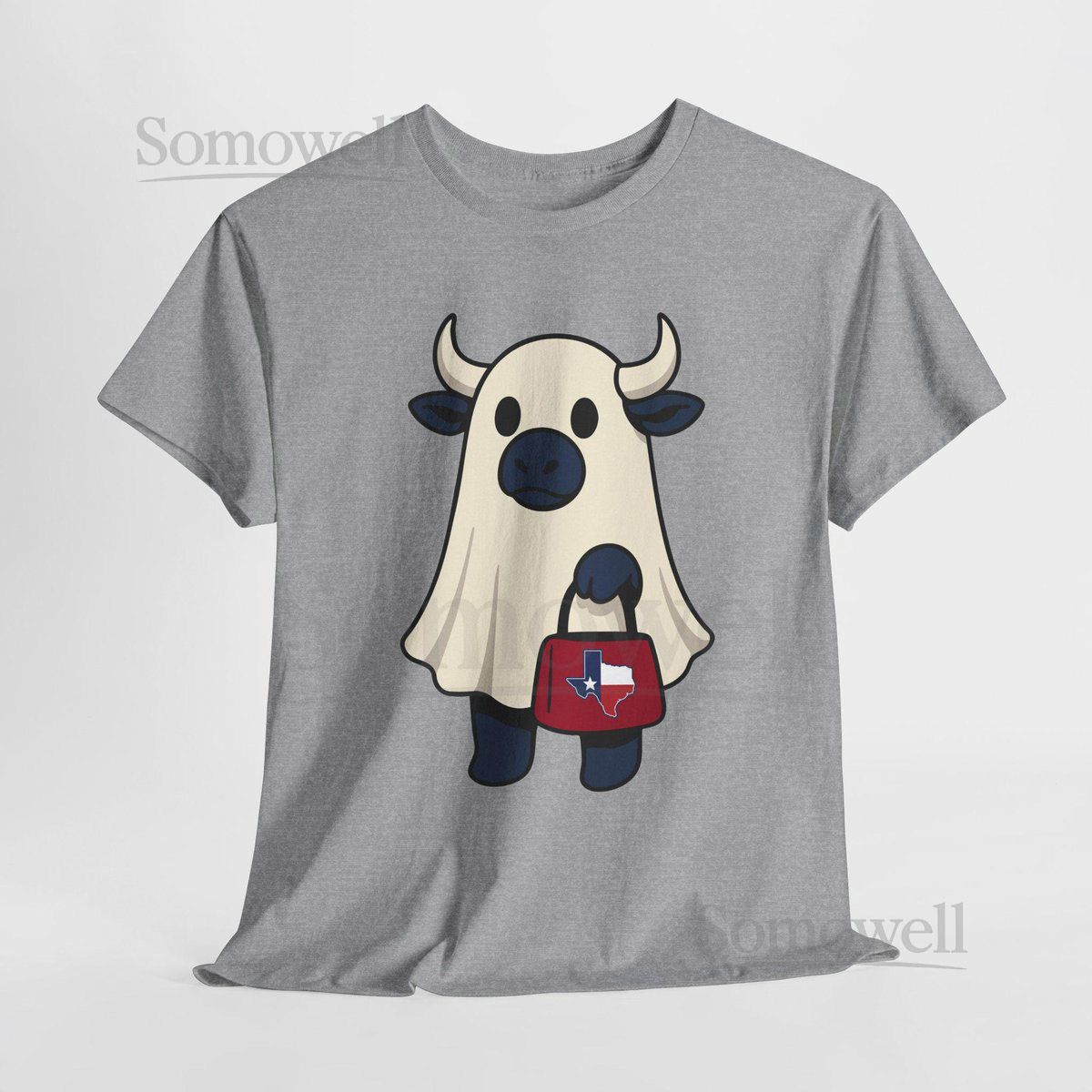 Halloween Ghost T-Shirt Houston football shirt Houston Game Day Blue and Red Football shirt Houston Fan_193