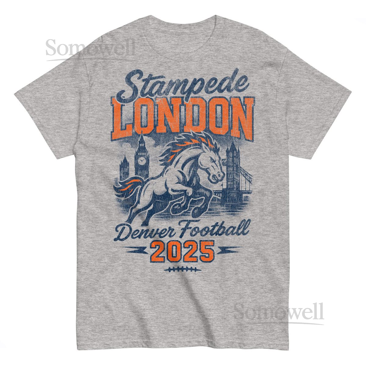 Stampede London Denver x London 2025 Football Tee_453