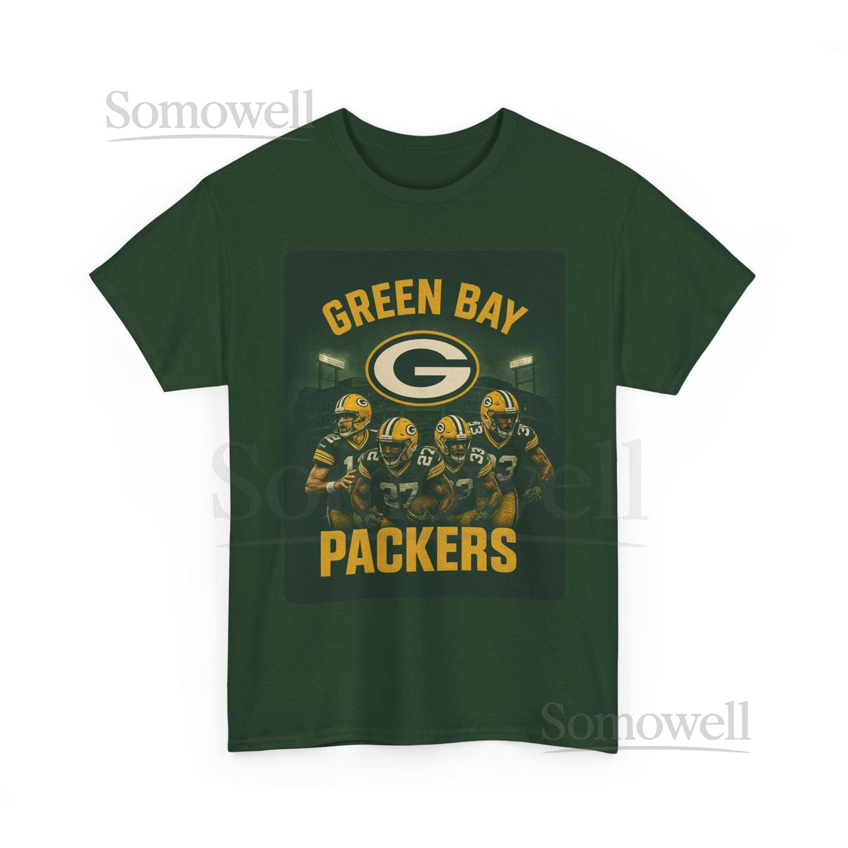 Green Bay Packers T-Shirt NFL Football Fan Tee Gametime Top_482