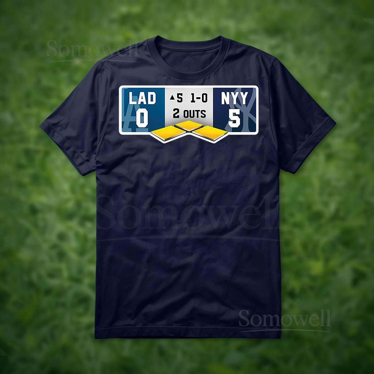 Dodgers Yankees 5Th Inning World Series Unisex Heavy Cotton Tee Sweatshirt Hoodie_367