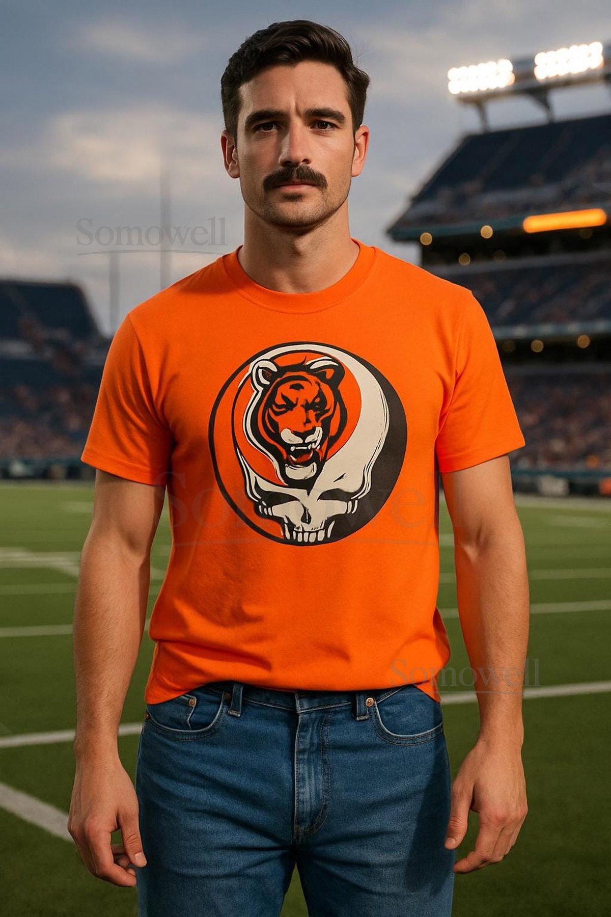 Cincinnati Football Tee Bengals Shirt Unisex Jersey T-Shirt Sports Fan Gift Game Day Apparel_546