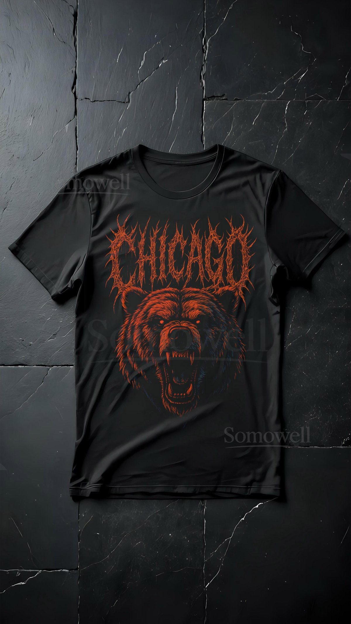 Chicago Football Da Bears Unisex Softstyle T-Shirt Alternative Metal Band Tee Sports Fan Apparel Vintage Style Top Football Lovers Gift_452