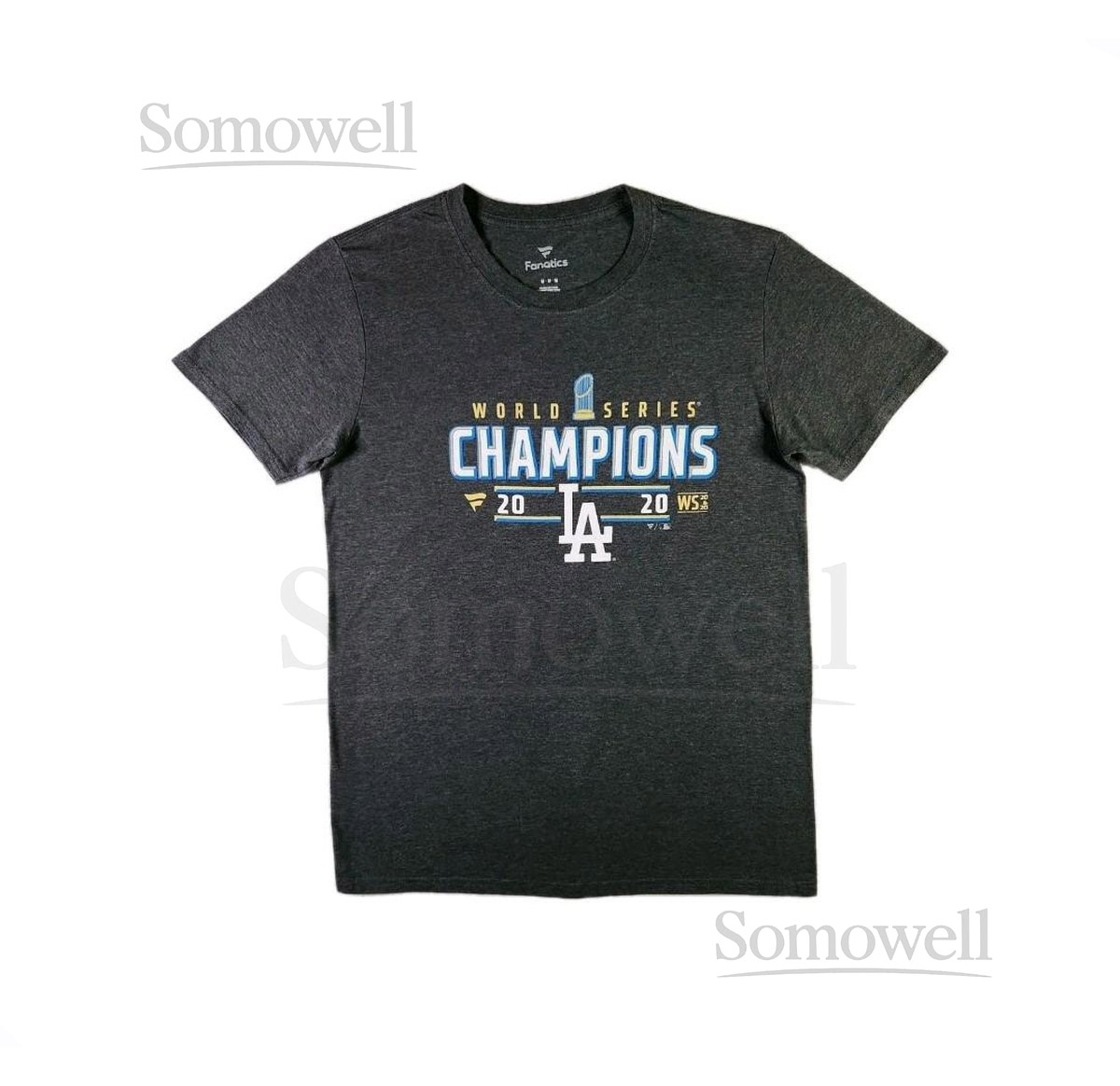 LA Dodgers T-shirt Medium Gray - MLB World Series Champions Baseball Sportswear Apparel Gift For Sports Fan Limited Edition Unisex_543