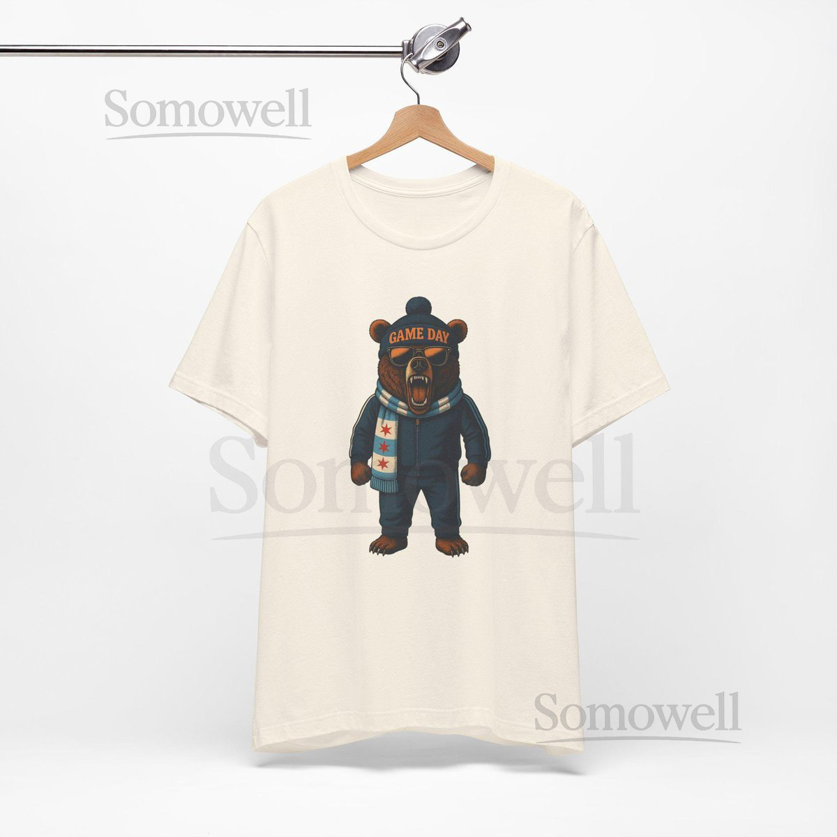 Chicago Football Game Day Shirt Chicago Bears Fan Tee Chicago Football Fan Gifts Game Day Apparel Funny Football Unisex Tee_453