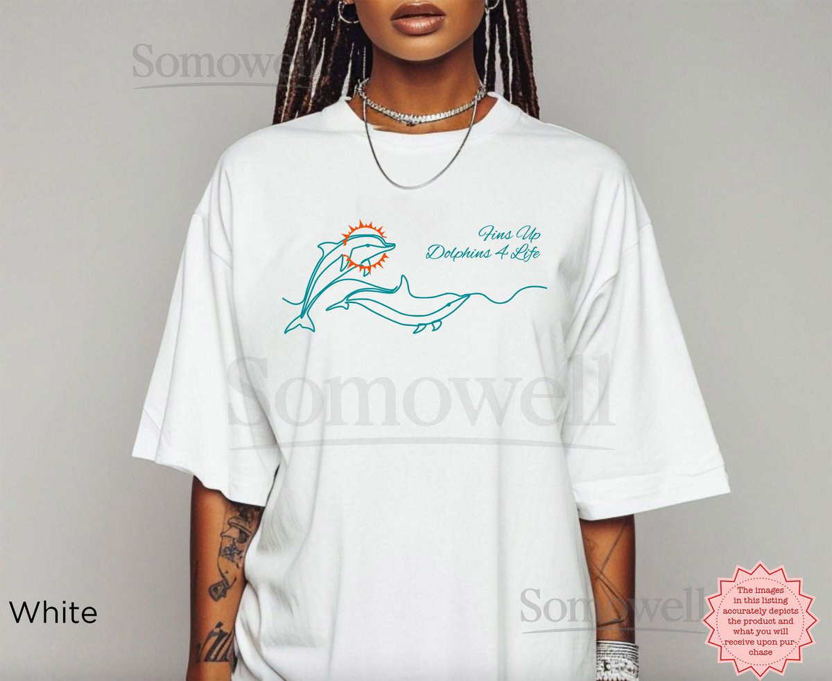 Dolphins Fan Shirt Miami Dolphins T-Shirt Unisex Football Game Day Apparel Perfect Gift for Dolphins Supporters_287