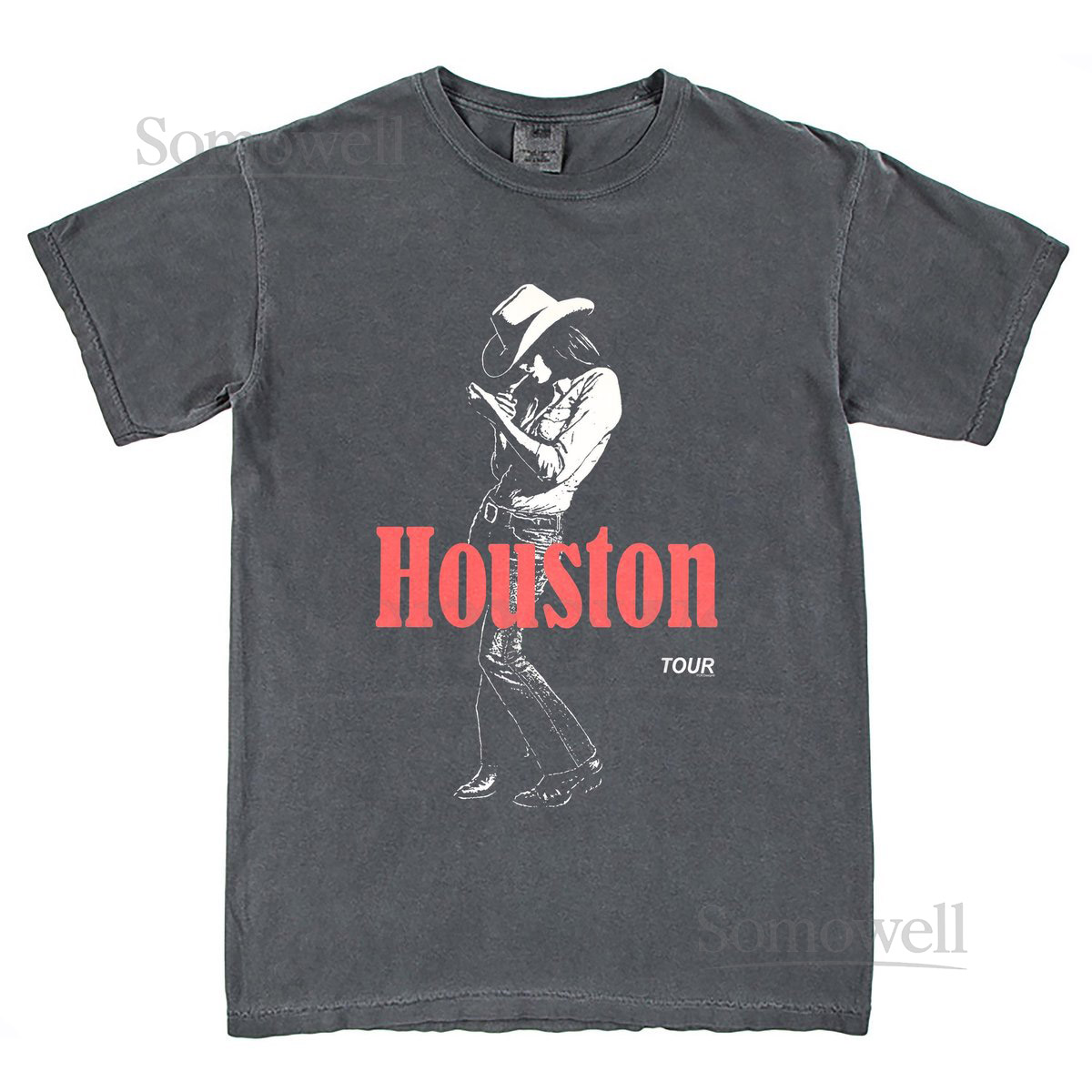 Houston Rodeo T-Shirt Vintage Western Cowboy_289