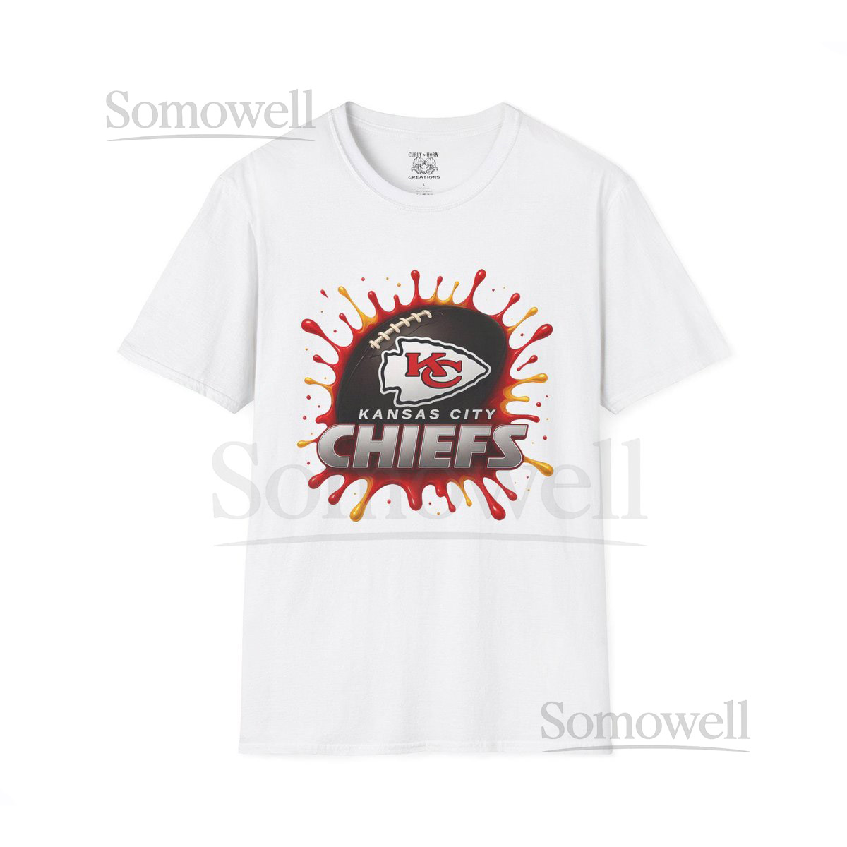 Kansas City Chiefs Softstyle T-Shirt Unisex Team Tee Football Fan Apparel Game Day Shirt Sports Merchandise_298