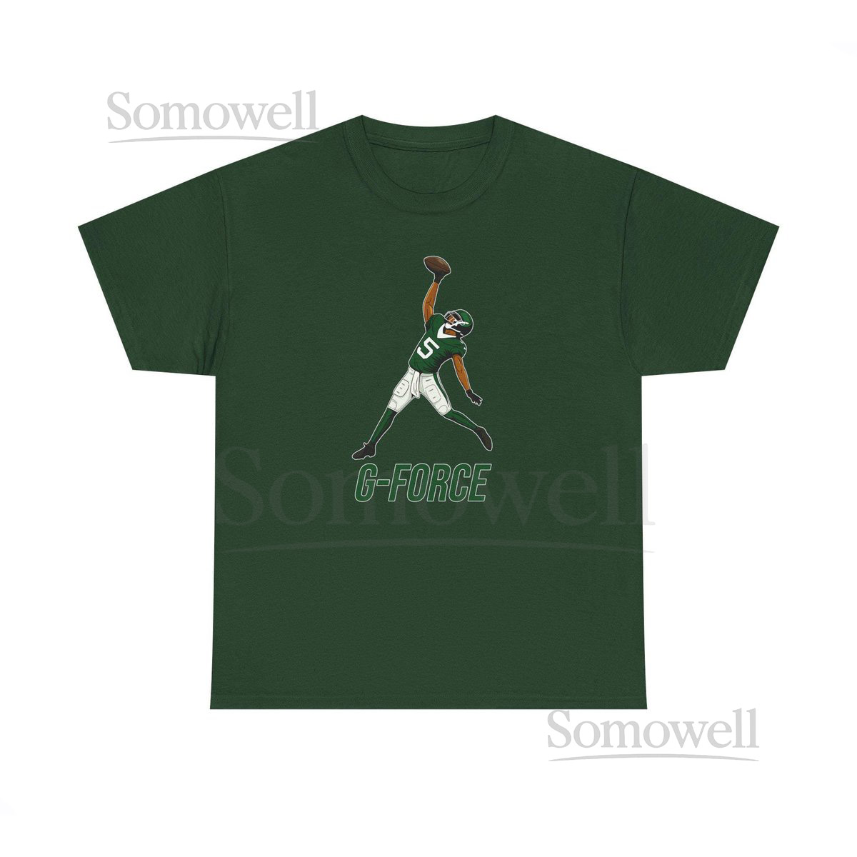 G-Force Football Tee New York Jets Fan Apparel_186