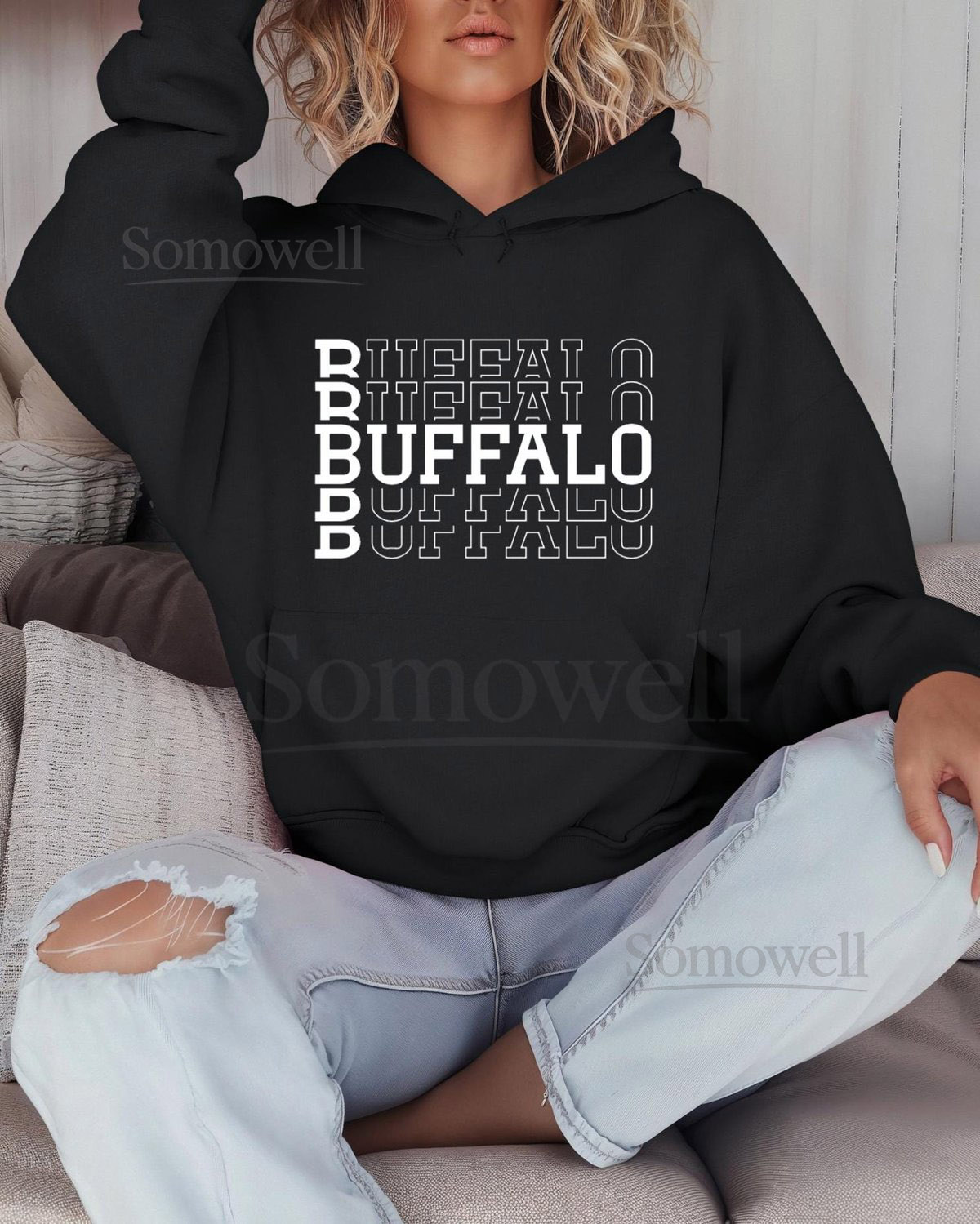 Buffalo Bills Hoodie Game Day Football Fan Gear_236