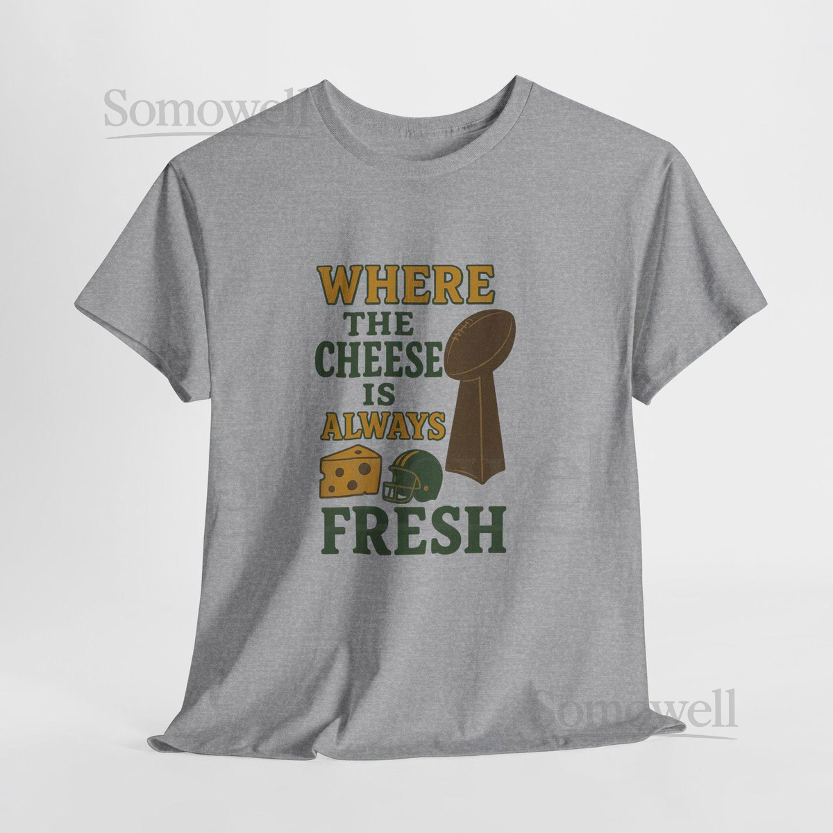 Vintage Packers Football T-Shirt Green Bay Cheese Enthusiast Apparel_752