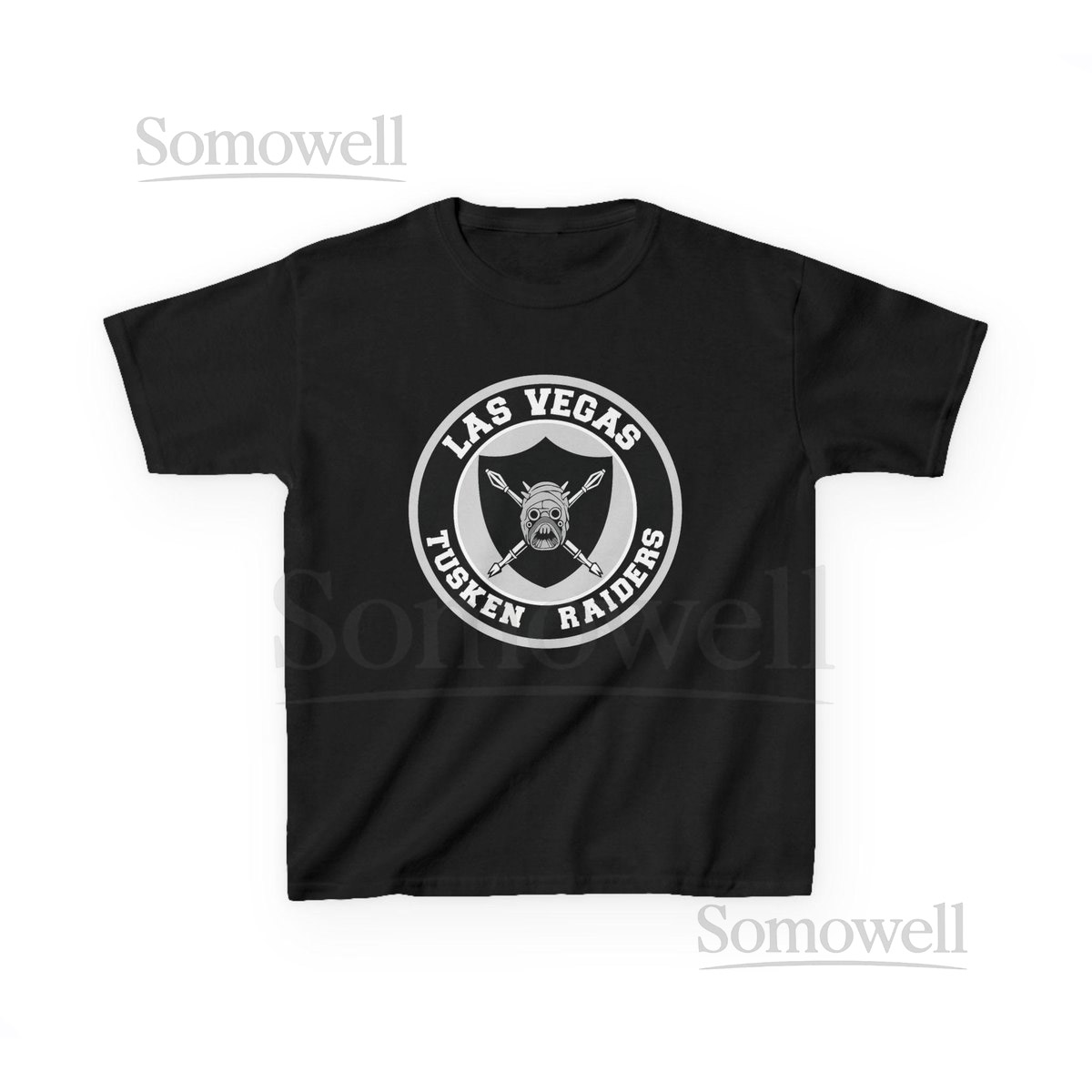 LV TUSKEN RAIDERS Kids Tee - Raiders Pro Football Star Wars T-Shirt - Disney Parks Disney World Disneyland Trip Cotton Graphic Tee_605