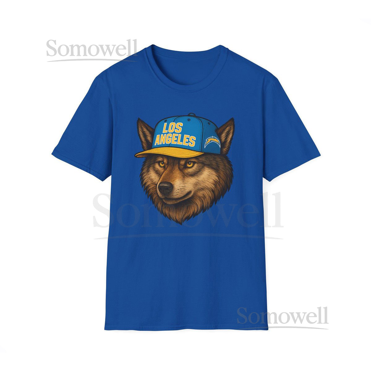 Los Angeles Wolf Mascot T-Shirt quotFear the Voltquot Sports Apparel_602