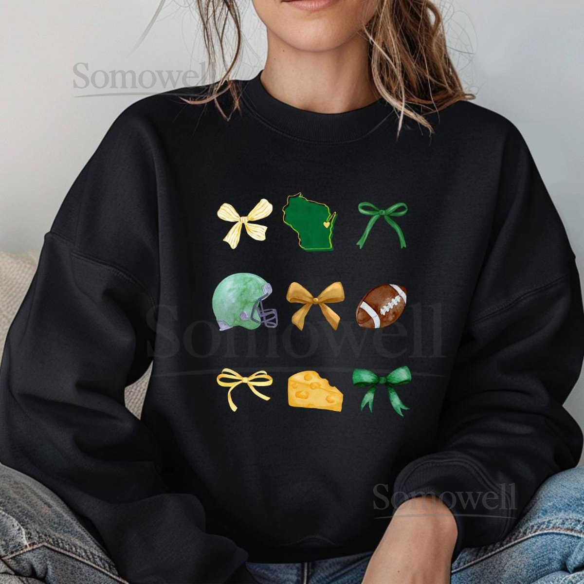 Green Bay Packers and Bows_443