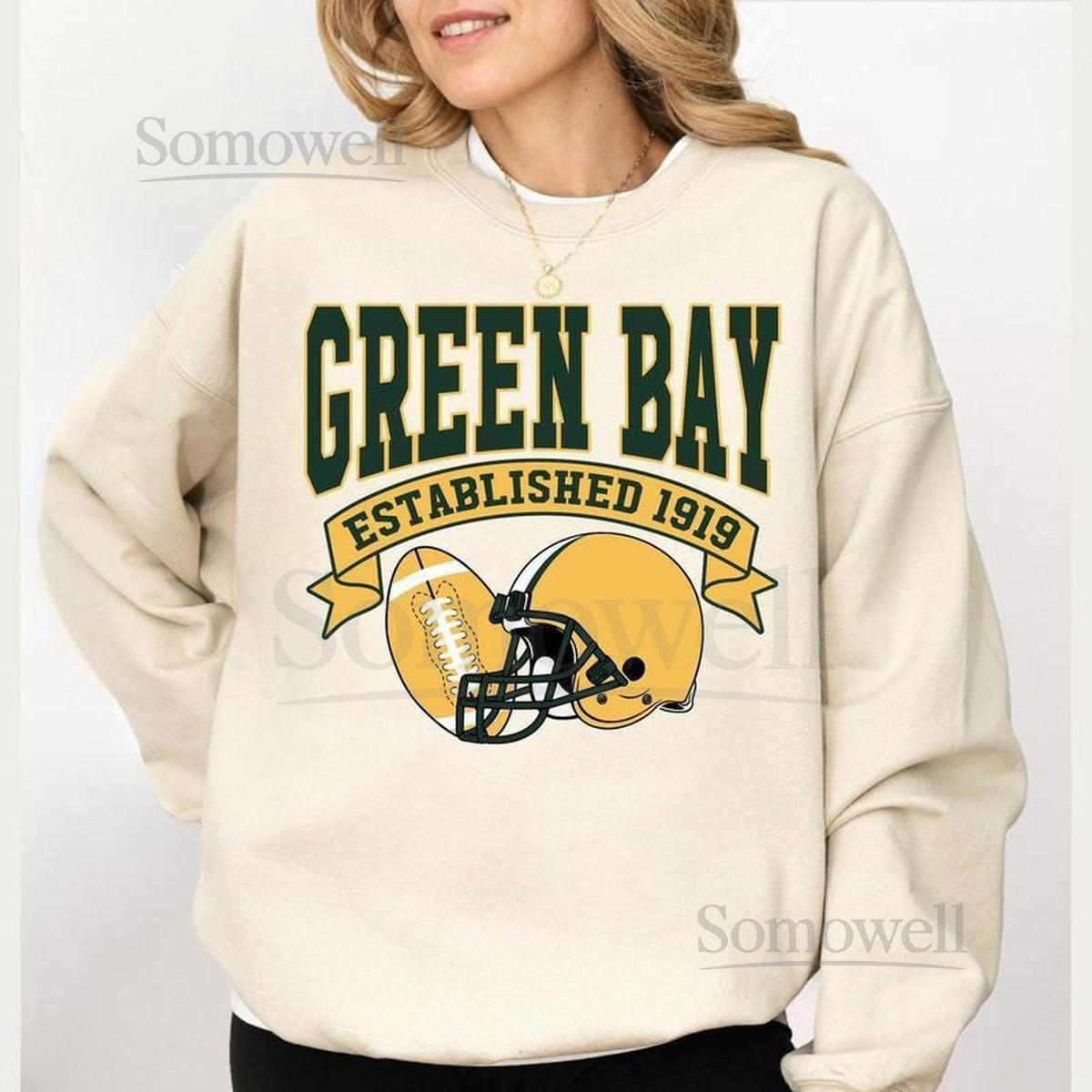 Green Bay Football Shirt Green Bay Shirt Retro Style 90s Vintage Football Fan Sport Shirt Game Day Shirt_403