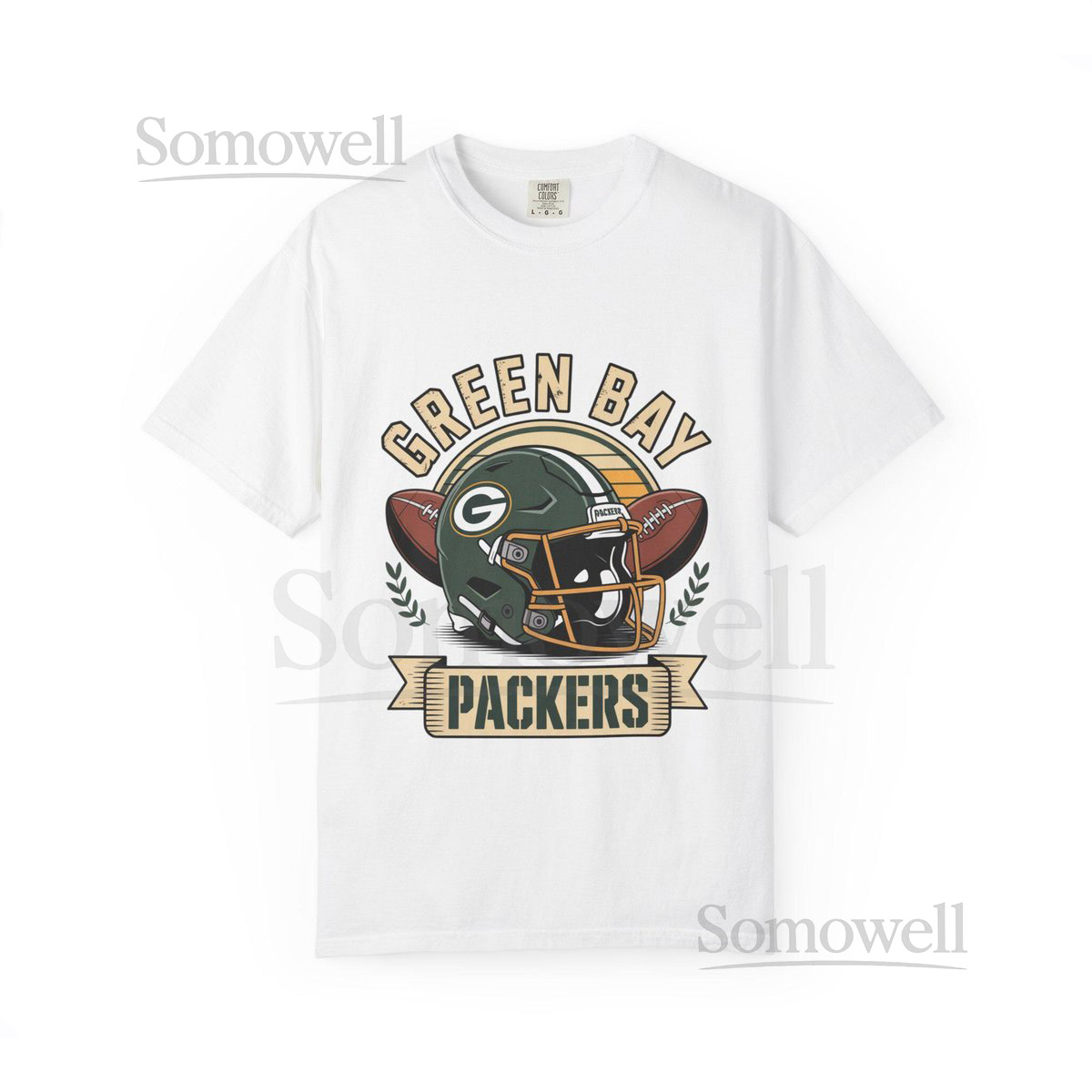 Green Bay Packers Unisex Garment-Dyed T-shirt Sports Apparel Fan Merchandise Game Day Outfit Gift for Him Casual Wear_490