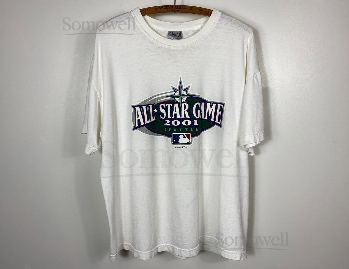 2001 MLB All-Star Game Seattle Tee - Vintage Baseball Shirt - Y2k Sports Fashion_10