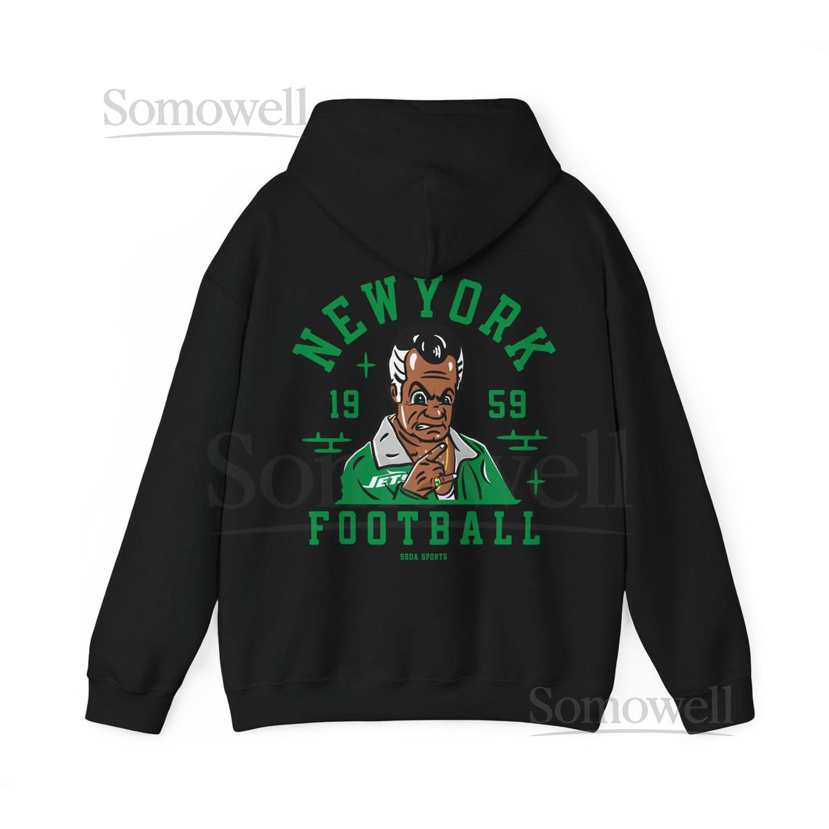 Jets Football Unisex Heavy Blend Hooded Sweatshirt_228