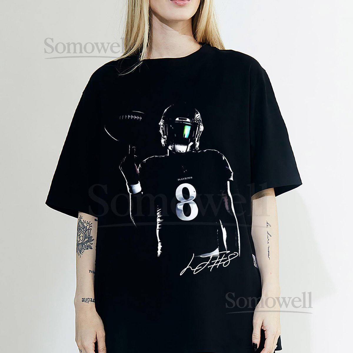 Lamar Jackson Shirt Lamar Jackson Retro Shirt Lamar Jackson Baltimore Ravens Shirt Baltimore Ravens Football Fan Gift Game Day Shirt_768