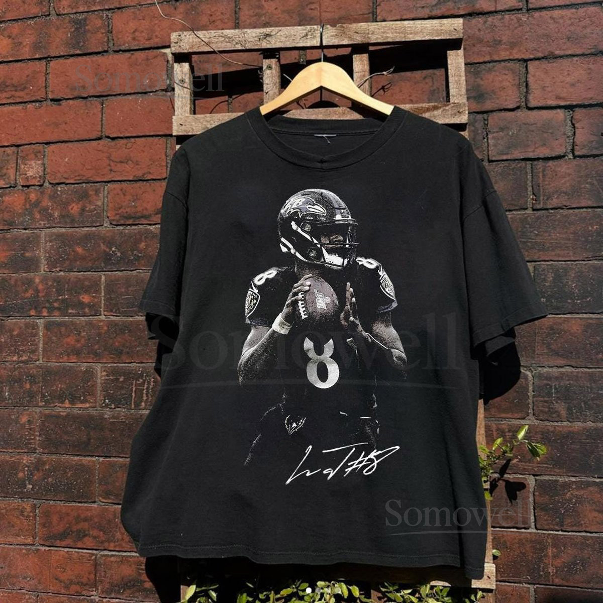 Lamar Jackson Shirt Baltimore Football Tee Vintage Graphic Shirt Lamar Jackson Fan Gift Unisex Game Day Sweatshirt Apparel S-3XL_767