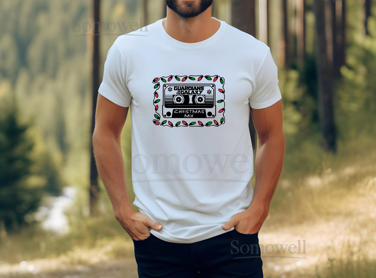 Guardians of the Galaxy - Cosmic Rewind Tape T-Shirt - Christmas Mix WDW_503