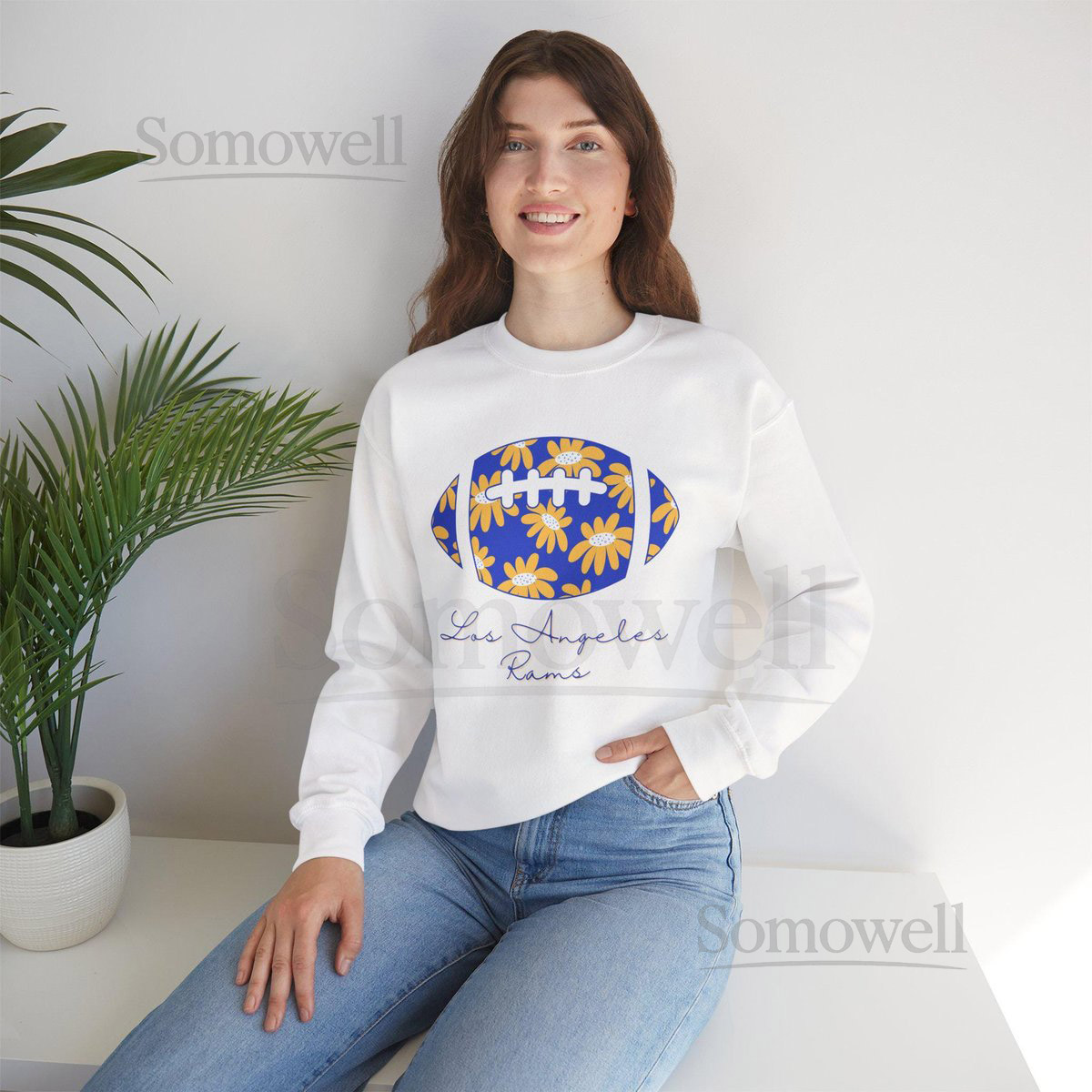 Los Angeles Rams Sweatshirt NFL Football Fan Gear_98