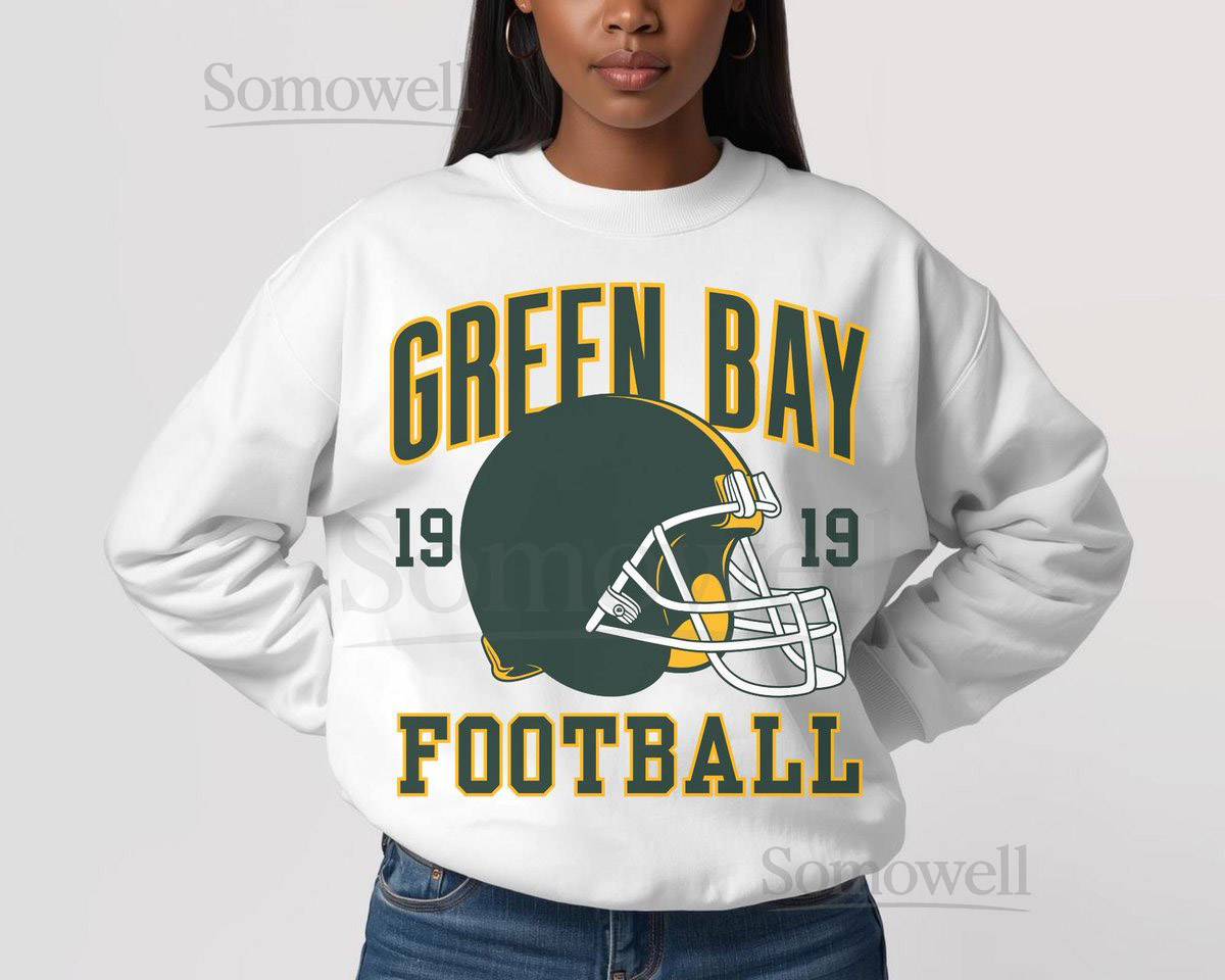 Green Bay Football Varsity Shirt Vintage College Game Day Sweatshirt Retro Unisex Football Tee Classic Green Bay Fan Apparel Green Bay_435