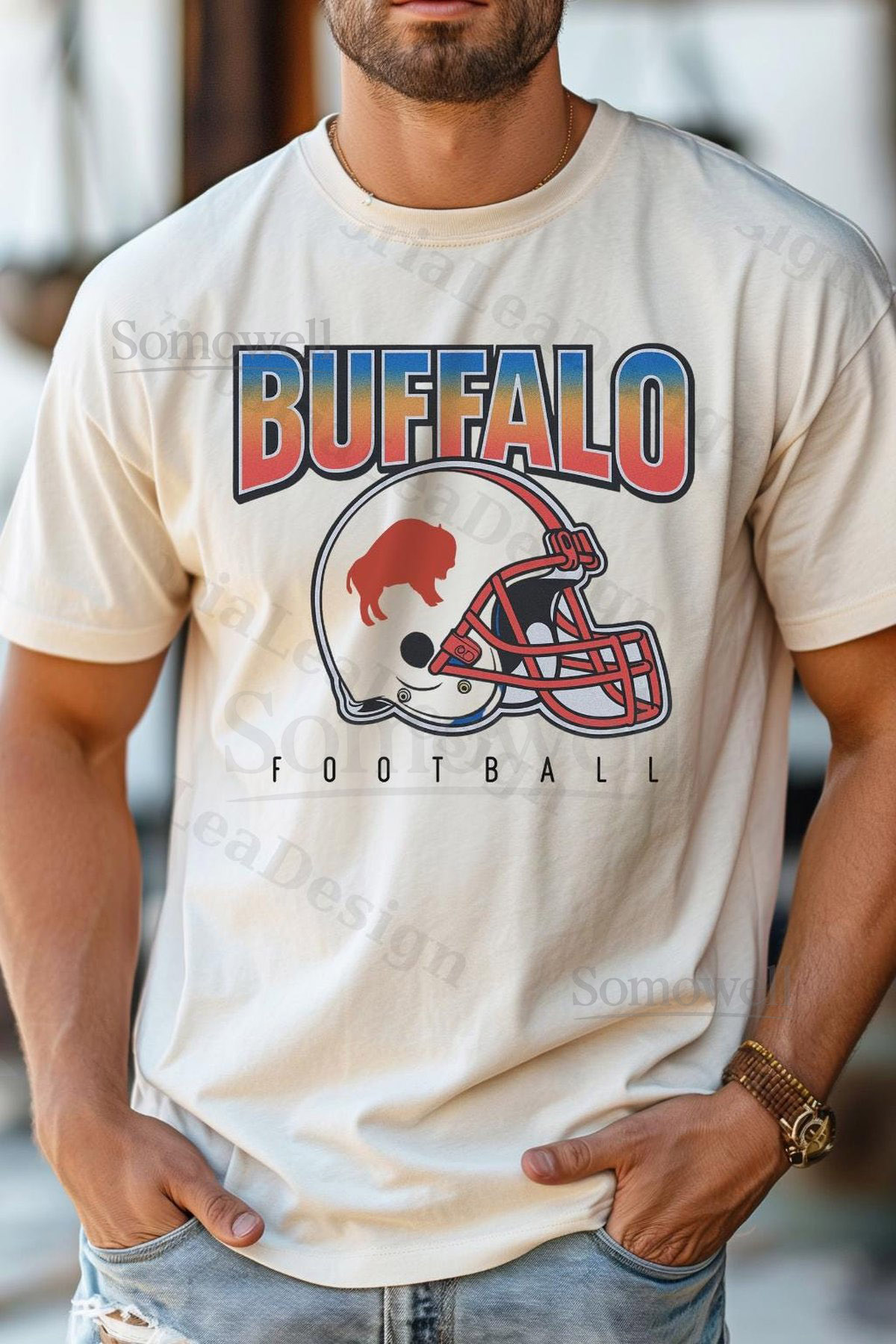 Vintage Buffalo Retro 90s T-Shirt Unisex Tee for Game Day Football Gift for Fans Lets Go Buffalo Bills Apparel_1020