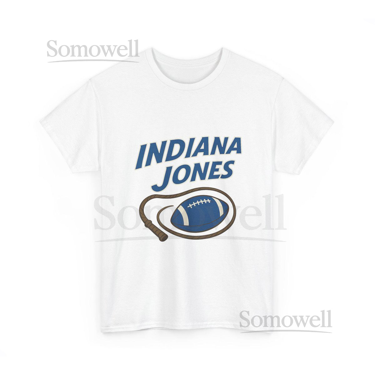 Indianapolis Colts Daniel Jones Tee Shirt Unisex Heavy Cotton T-shirt for NFL Fans Football Gift Sports Apparel Game Day Shirt Fo_456
