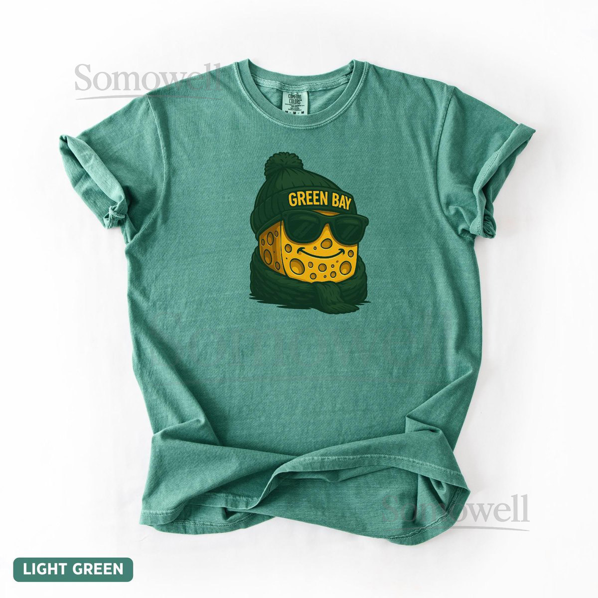 Green Bay Football Comfort Colors Shirt Green Bay Mascot Shirt Trendy Game Day Gift Retro Green Bay Game Day Tee Cozy Packer Apparel_373