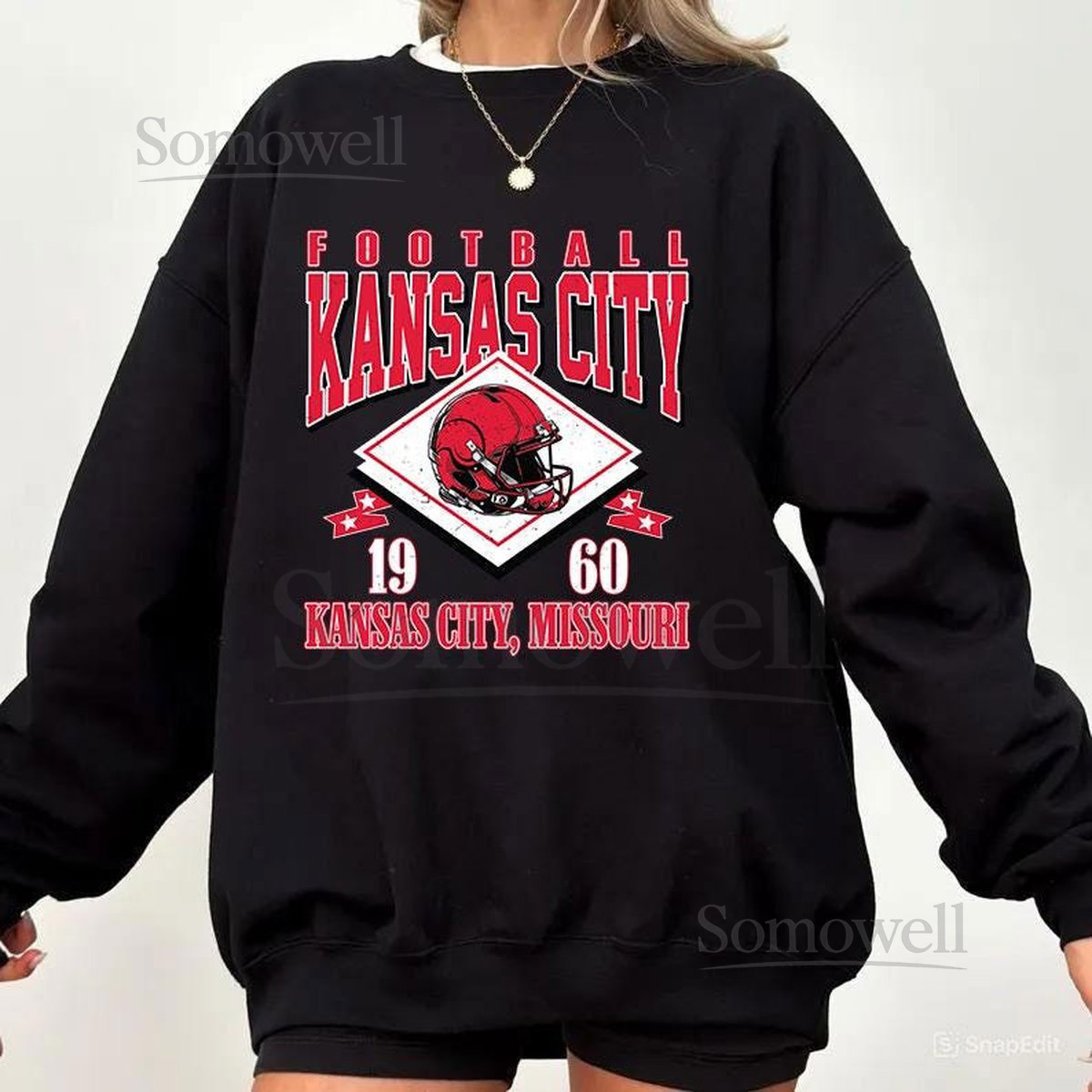 Vintage style Kansas City Football SweatshirtSunday Football Shirt 90s Style Sports Fan Sweater Unisex Cozy Crewneck Football shirt_153