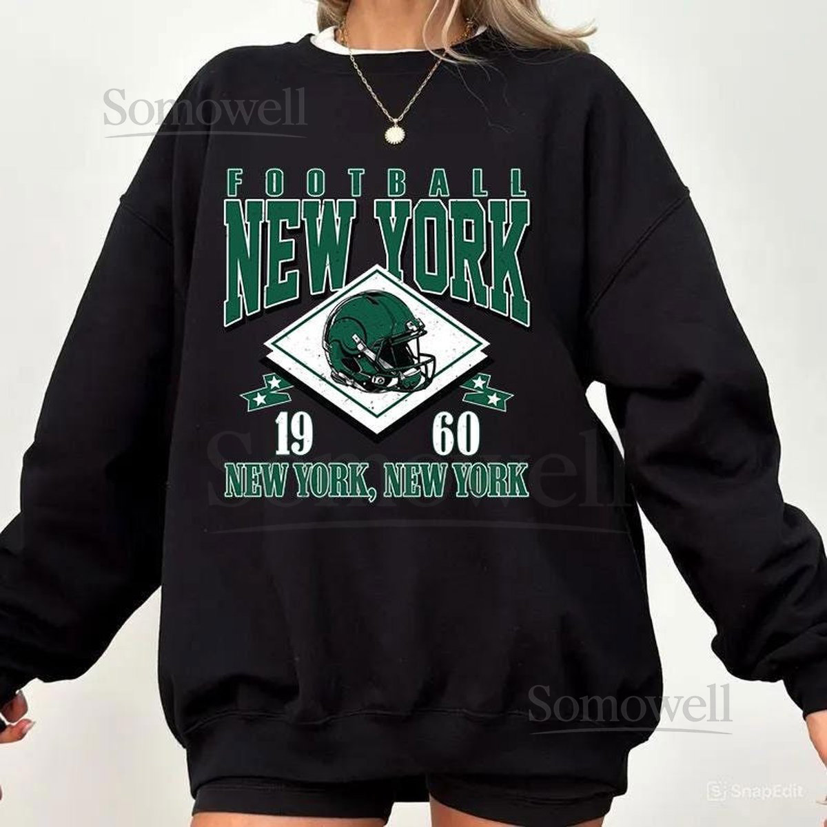 Vintage style New York Football SweatshirtSunday Football Shirt 90s Style Sports Fan Sweater Unisex Cozy Crewneck Football shirt_768