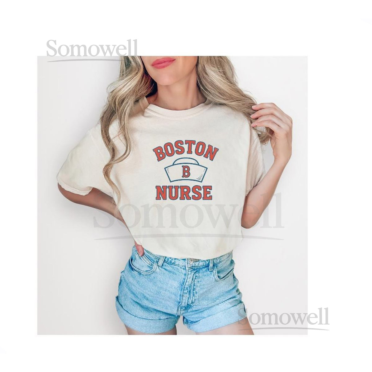 Boston Nurse T-shirt Wicked Strong Healthcare Worker Apparel_190