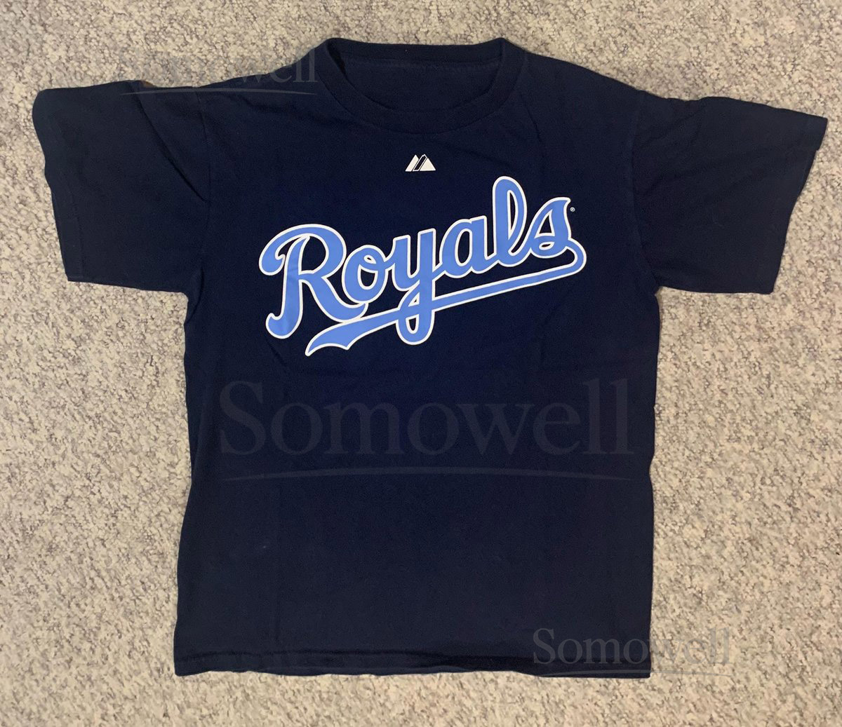 Kansas City Royals 2010 vintage gently worn t-shirt size adult small_397