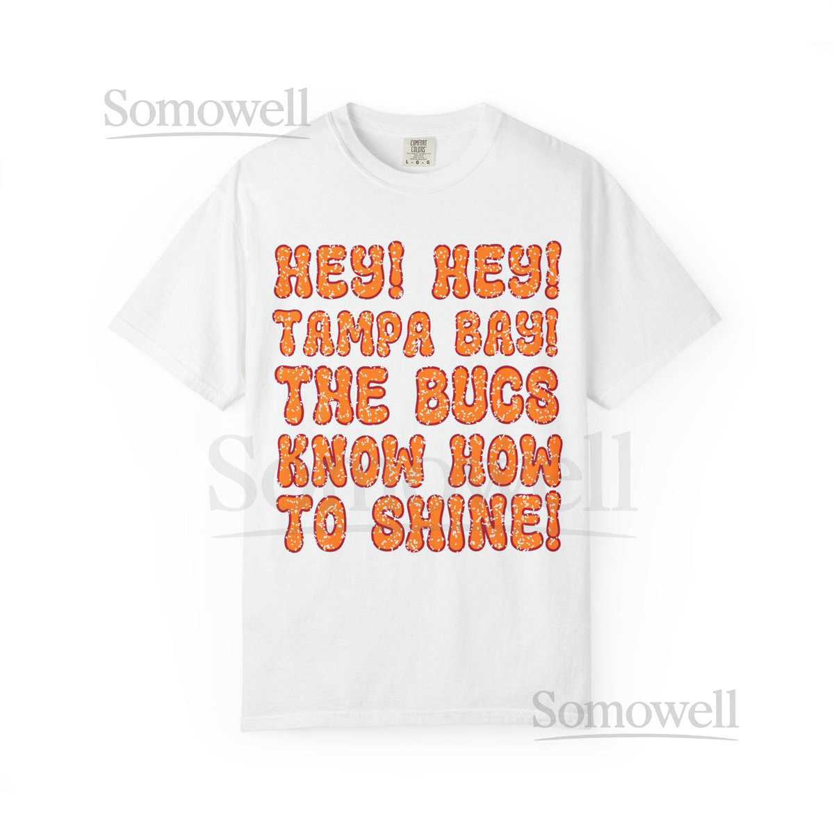 Buccaneers Tampa Bay Buccaneers Retro Fight Song Throwback Comfort Colors Unisex T-shirt With Logo_139