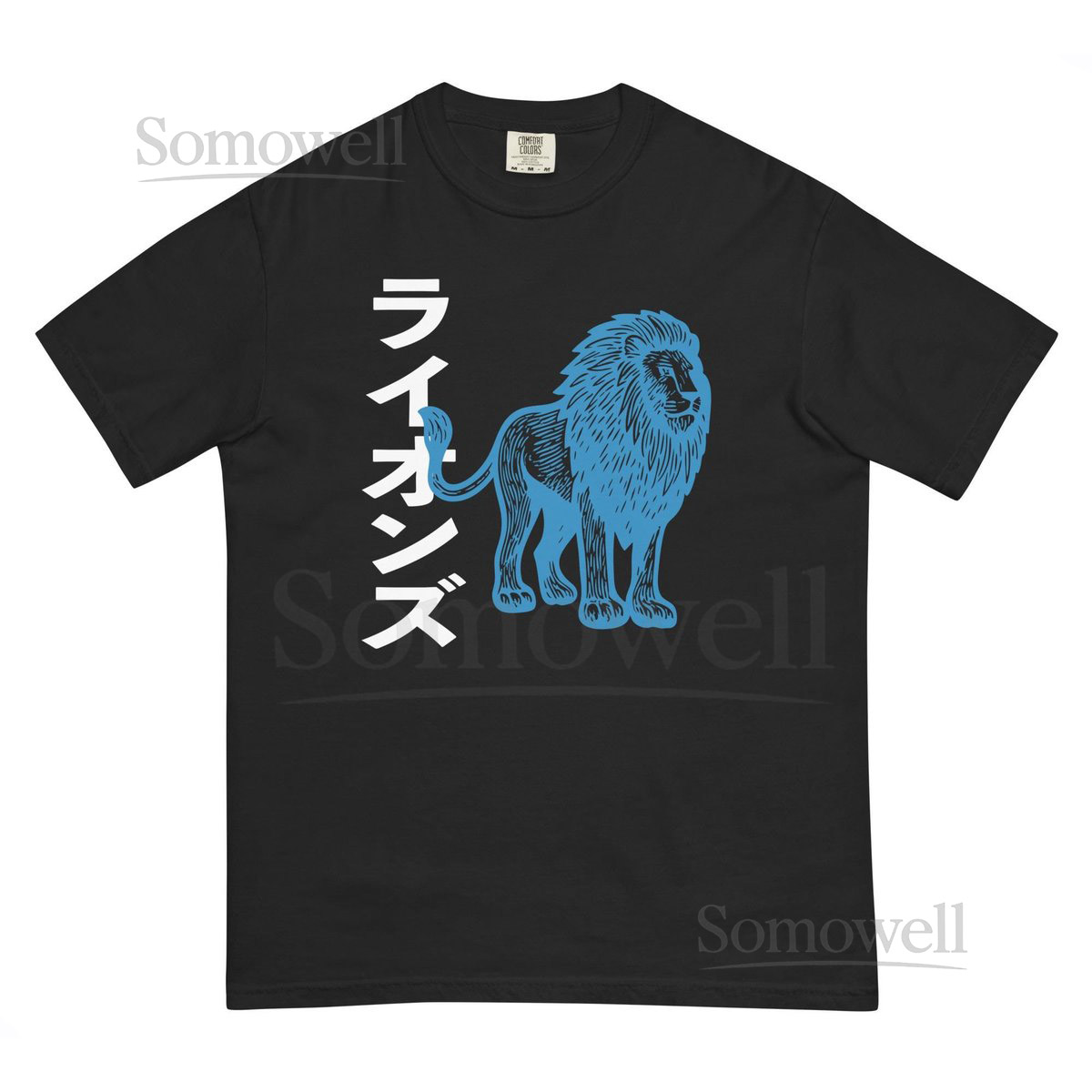 Japanese Detroit Lions T-Shirt Unisex Streetwear_524