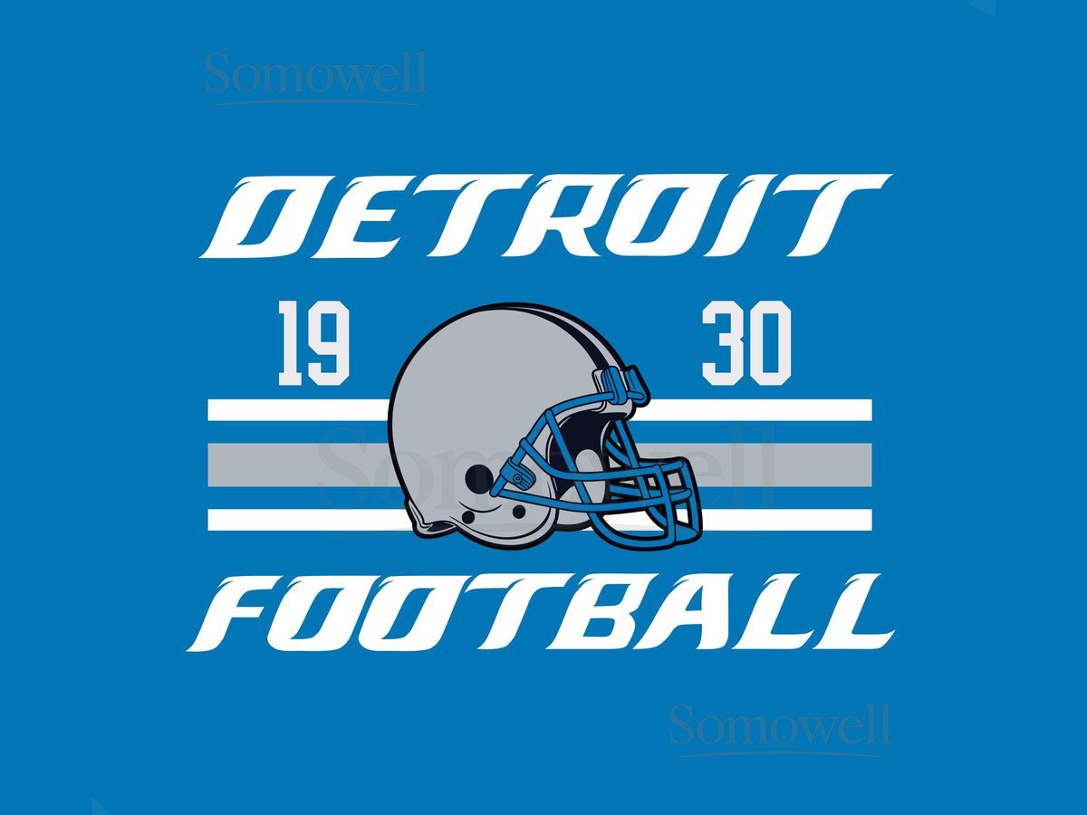 Detroit Football Vintage T Shirt Football Game Day Shirt Detroit Fan Shirt Sunday Football Gift for Lions Fan_171