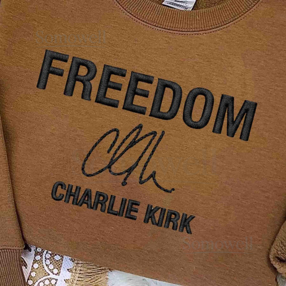 Embroidered USA Freedom Shirt Embroidered Freedom Shirt Justice T-Shirt Trending Embroidered SHIRT Embroidered Freedom Sweater ESS678.H.C_103