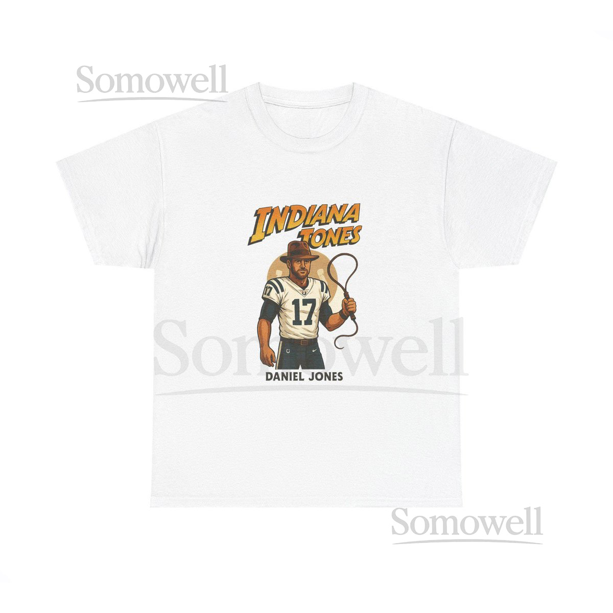 Indiana Daniel Jones Indianapolis Colts Unisex Heavy Cotton Tee T-Shirt for Fans Football Shirt Sports Apparel NFL Gift Team_432