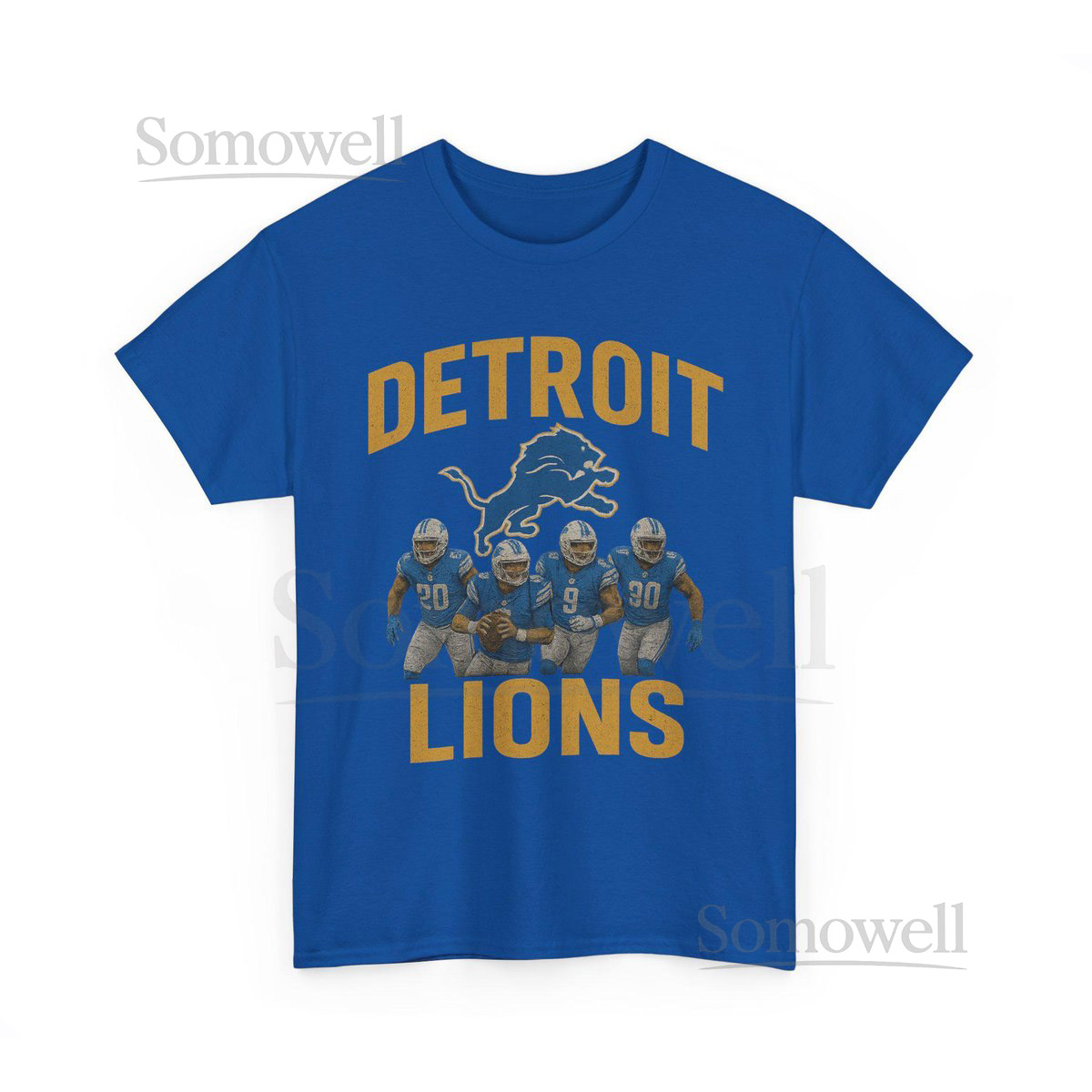 Detroit Lions Graphic Tee Unisex NFL Football Fan Apparel_246