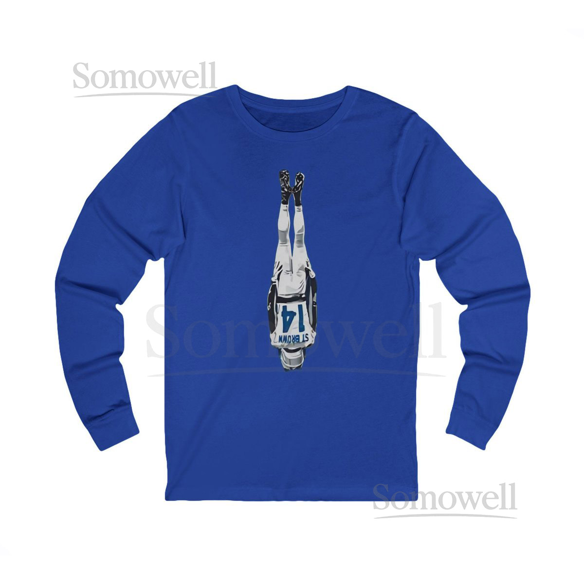 Amon Ra St Brown Long Sleeve Tee St Brown Headstand Amon Ra Upside Down Lions Game Day Shirt Detroit Lions Gifts_15