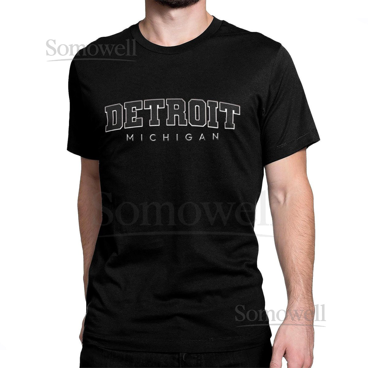 Detroit Varsity Unisex T-Shirt_269
